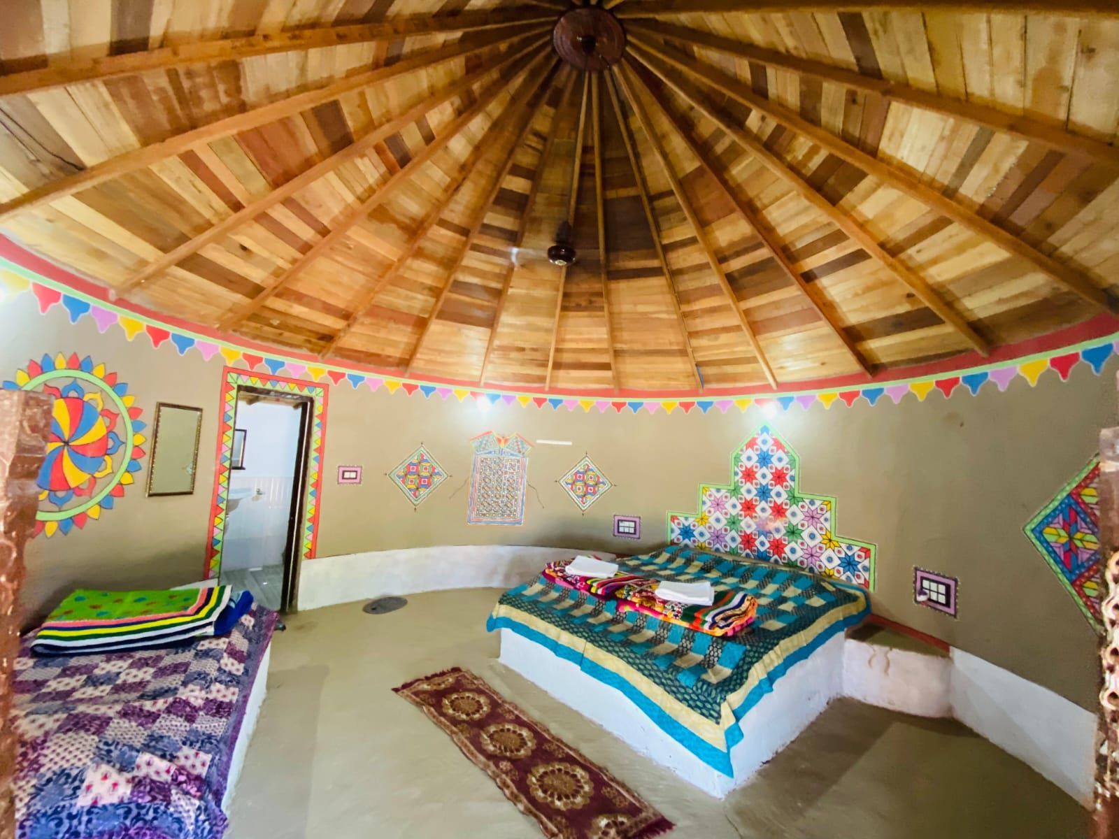 Bhunga roof structure