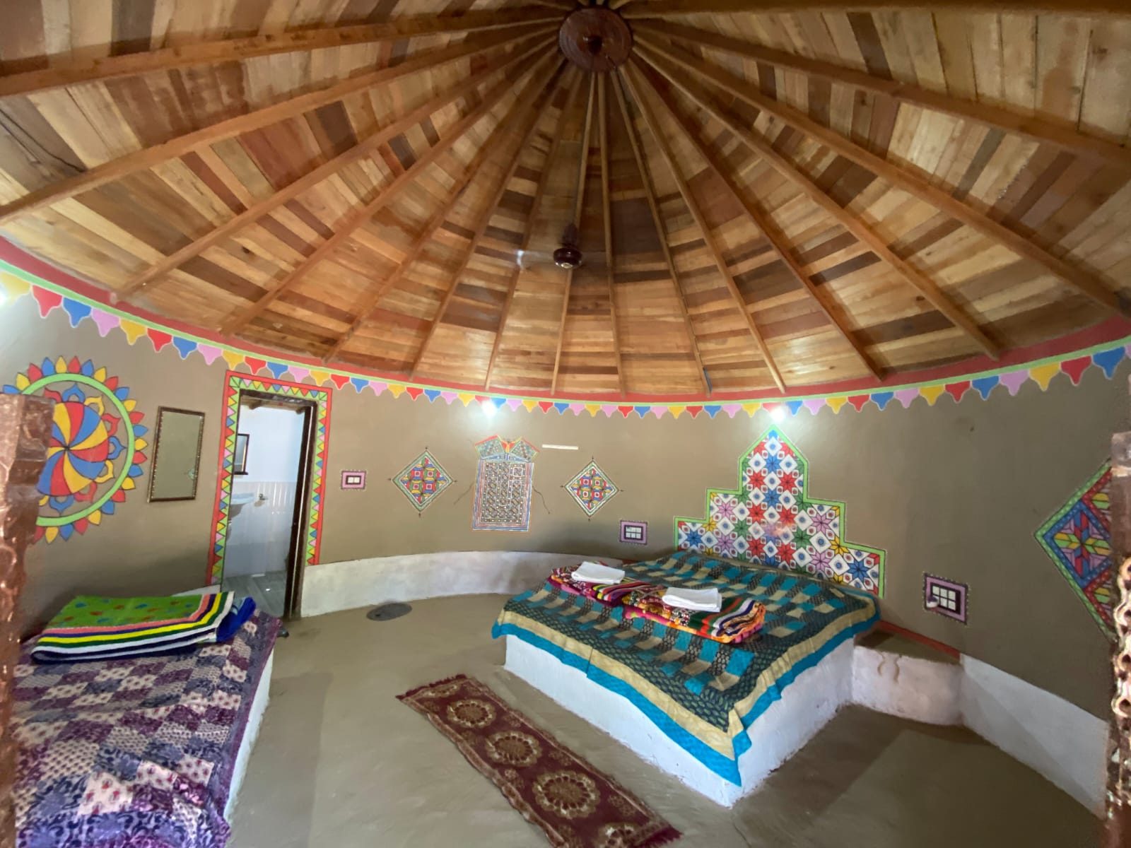 Bhunga interior