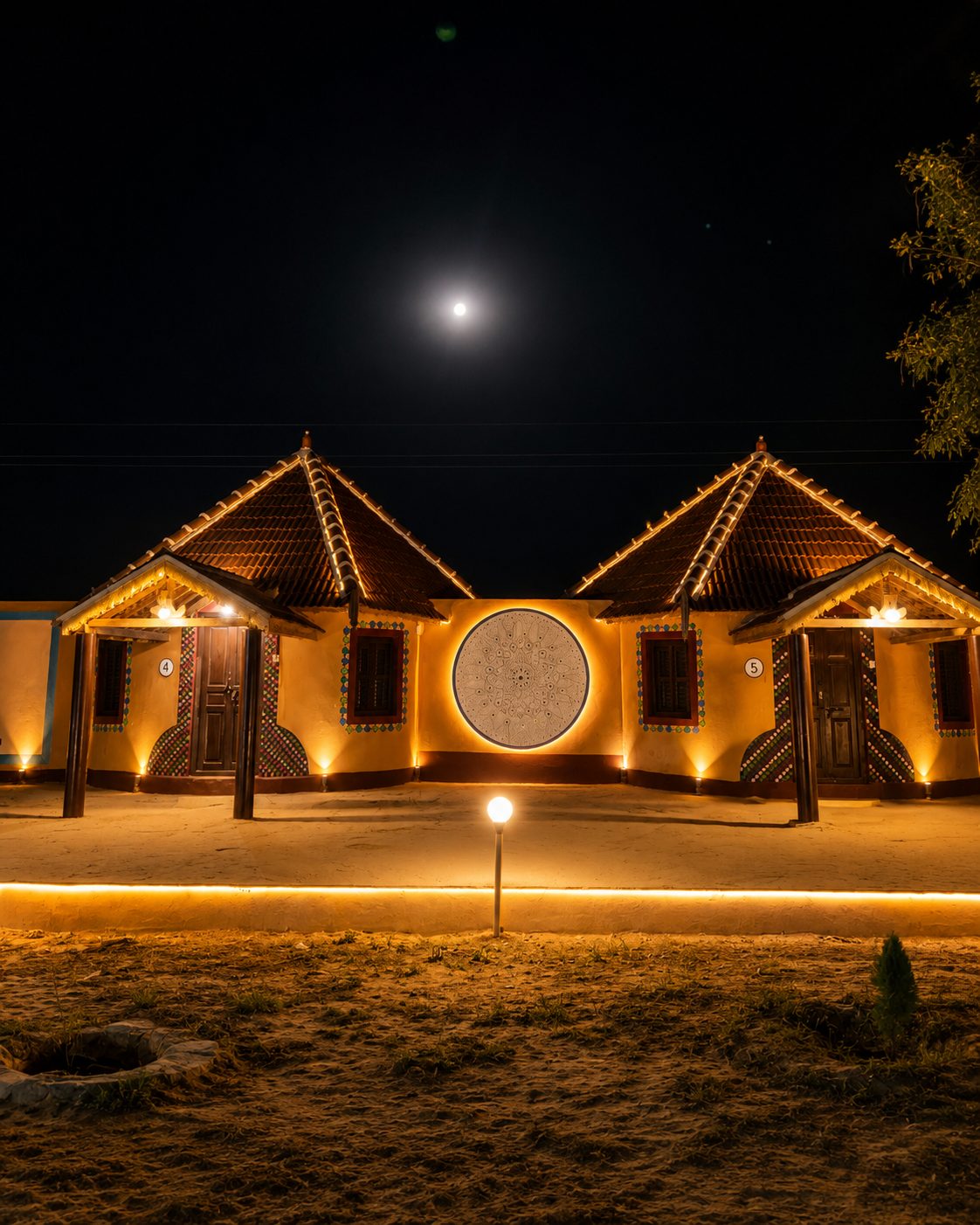 Resort night view